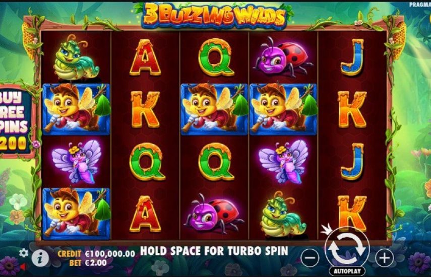 3 Buzzing Wilds Slot