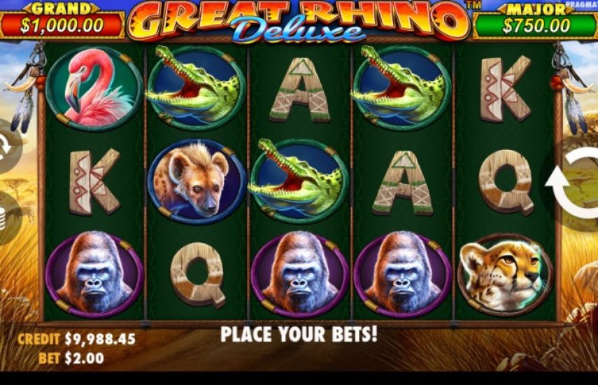 Great Rhino Deluxe Slot