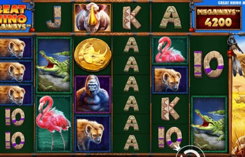 Great Rhino Megaways Slot