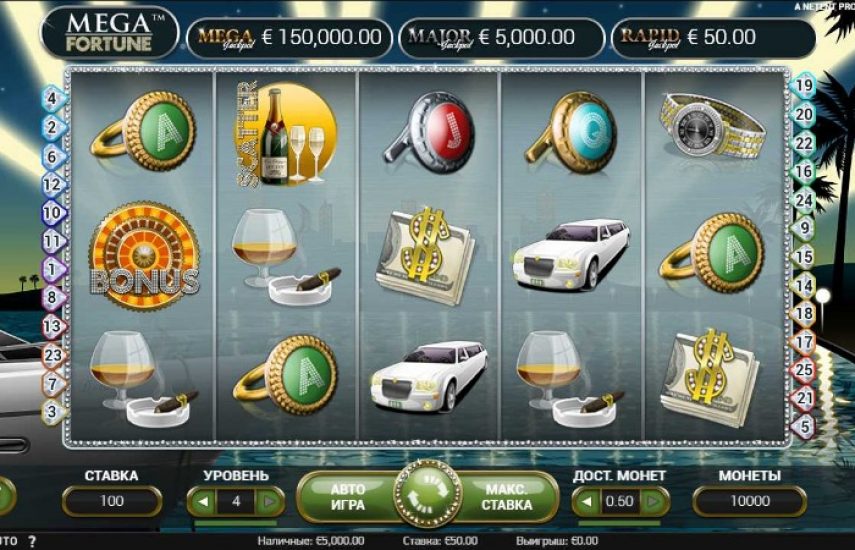 Mega Fortune Slot