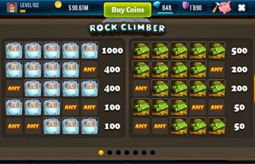 Rock Climber Slot