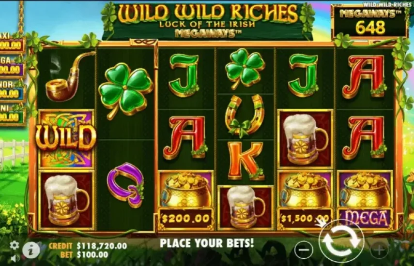 Wild Wild Riches Megaways Slot